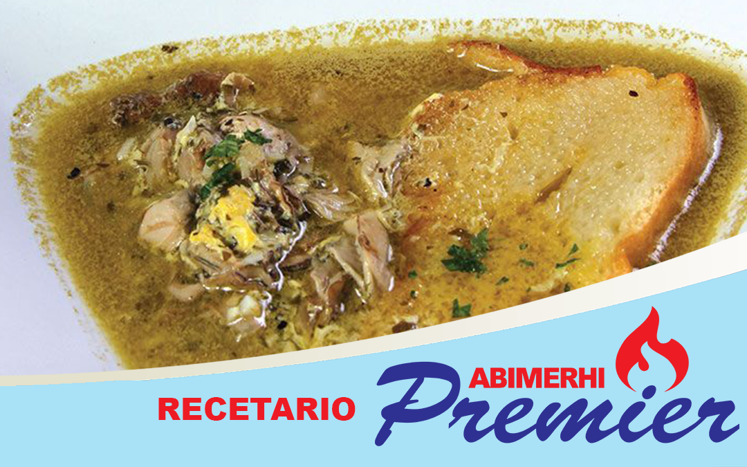 RECETARIO ABIMERHI PREMIER: SOPA DE OSTIONES CON HUEVO