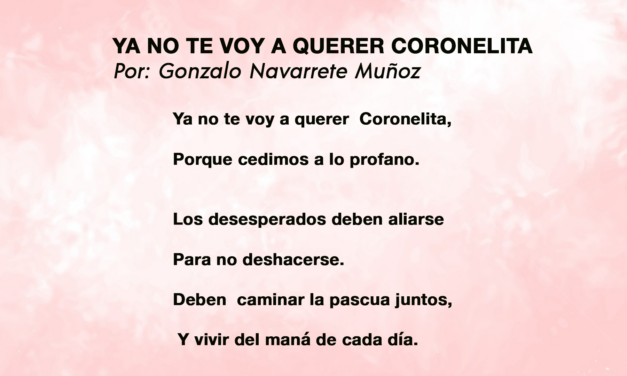 YA NO TE VOY A QUERER CORONELITA