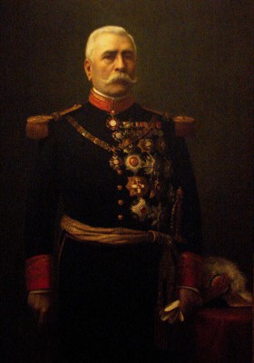 Retrato del General Porfirio Díaz.