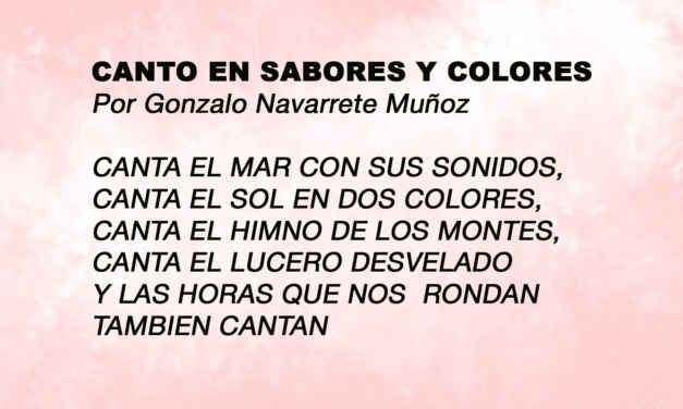 CANTO EN SABORES Y COLORES