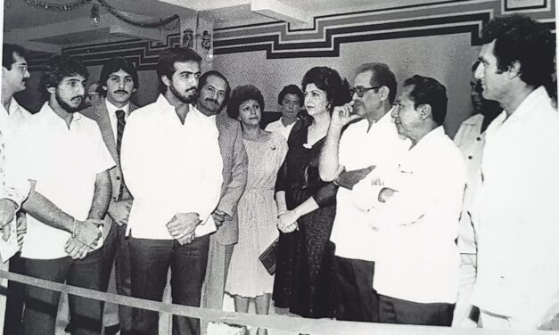 LA FAMILIA ABRAHAM EN LA INAUGURACIÓN DE SAN FRANCISCO DE ASÍS