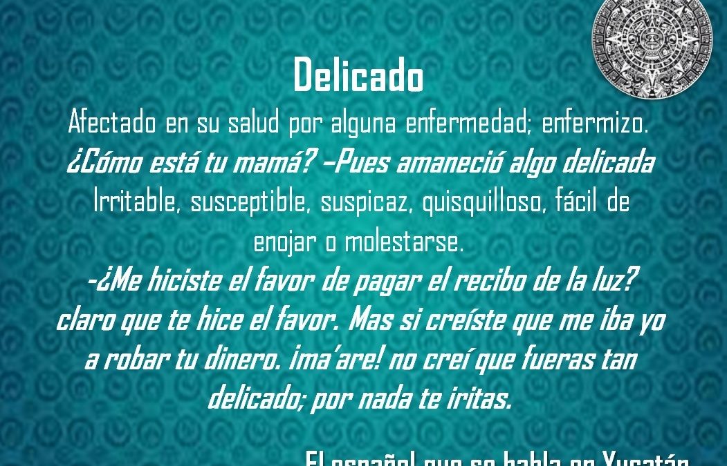 DELICADO: ¿CÓMO ESTÁ TU MAMÁ? –PUES AMANECIÓ ALGO DELICADA