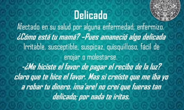 DELICADO: ¿CÓMO ESTÁ TU MAMÁ? –PUES AMANECIÓ ALGO DELICADA