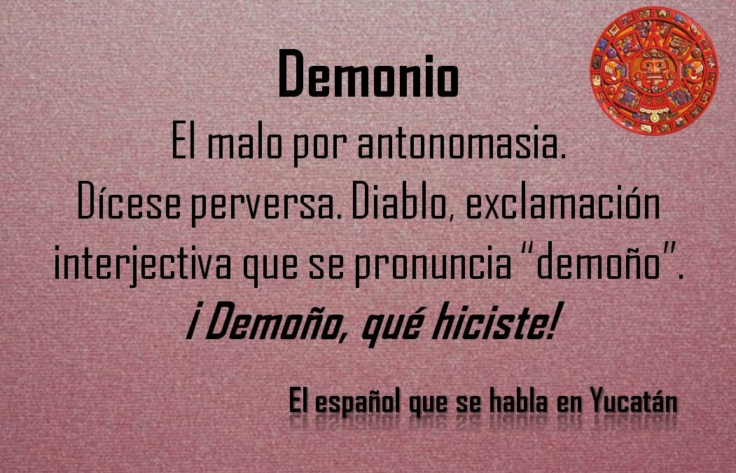 DEMONIO: ¡DEMOÑO, QUÉ HICISTE!