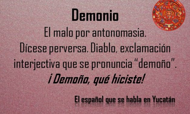 DEMONIO: ¡DEMOÑO, QUÉ HICISTE!