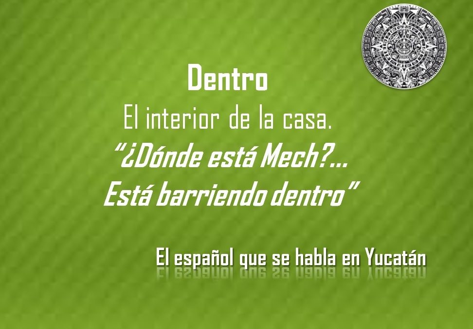 DENTRO: “¿DÓNDE ESTÁ MECH?…ESTÁ BARRIENDO DENTRO”
