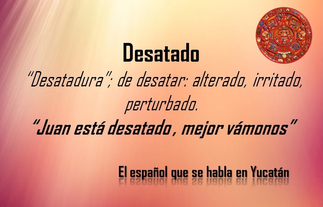 DESATADO: «JUAN ESTÁ DESATADO , MEJOR VÁMONOS”