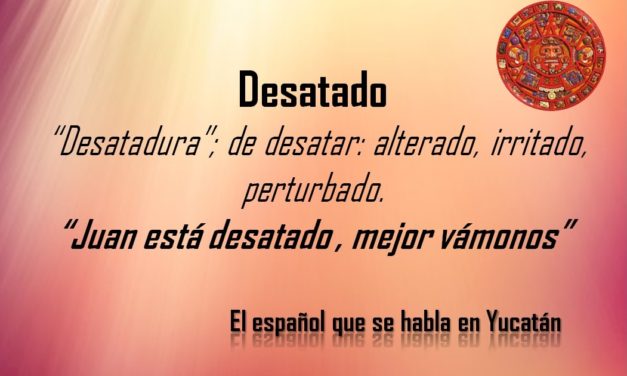 DESATADO: «JUAN ESTÁ DESATADO , MEJOR VÁMONOS”