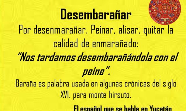 DESEMBARAÑAR: “NOS TARDAMOS DESEMBARAÑÁNDOLA CON EL PEINE”
