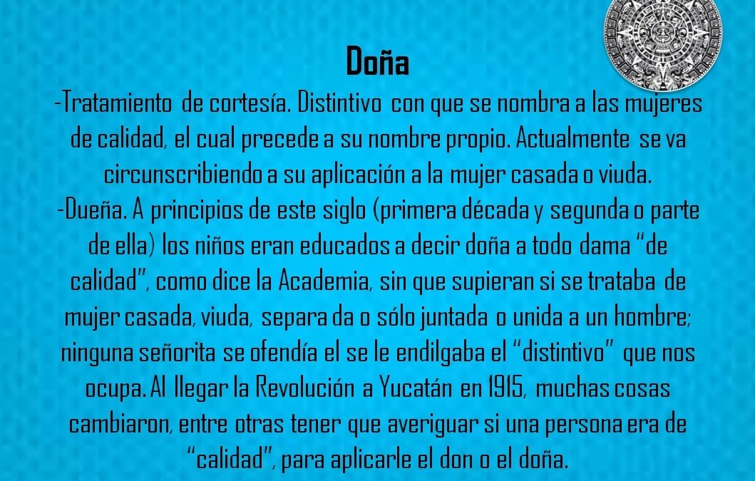 DOÑA: «DOÑA BEATRIZ»
