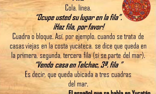 FILA: «HAZ FILA, POR FAVOR»