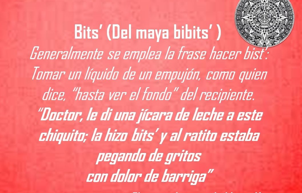 BITS’: «DOCTOR, LE DI UNA JÍCARA DE LECHE A ESTE  CHIQUITO; LA HIZO BITS»