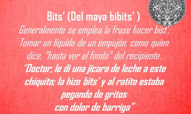 BITS’: «DOCTOR, LE DI UNA JÍCARA DE LECHE A ESTE  CHIQUITO; LA HIZO BITS»