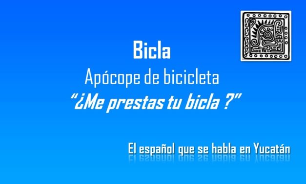 BICLA: «¿ME PRESTAS TU BICLA?»