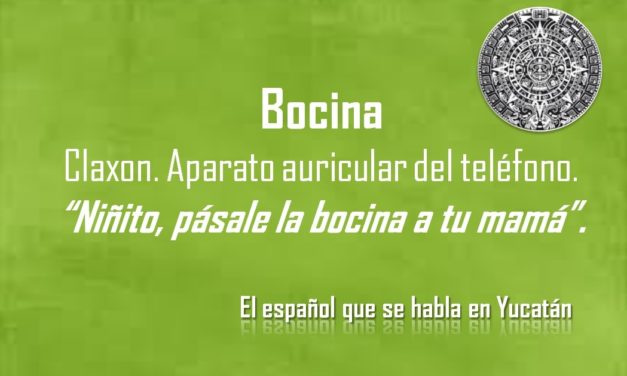 BOCINA: «NIÑITO, PÁSALE LA BOCINA A TU MAMÁ