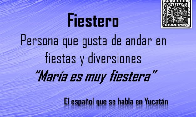 FIESTERO: «MARÍA ES MUY FIESTERA»