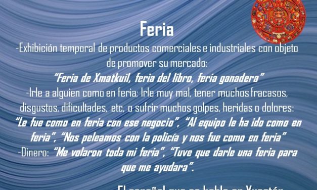 FERIA: “LE FUE COMO EN FERIA CON ESE NEGOCIO”