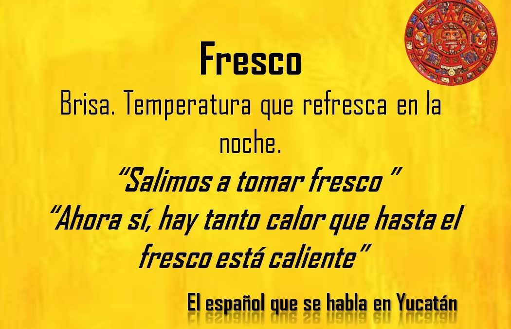FRESCO: «SALIMOS A TOMAR FRESCO»