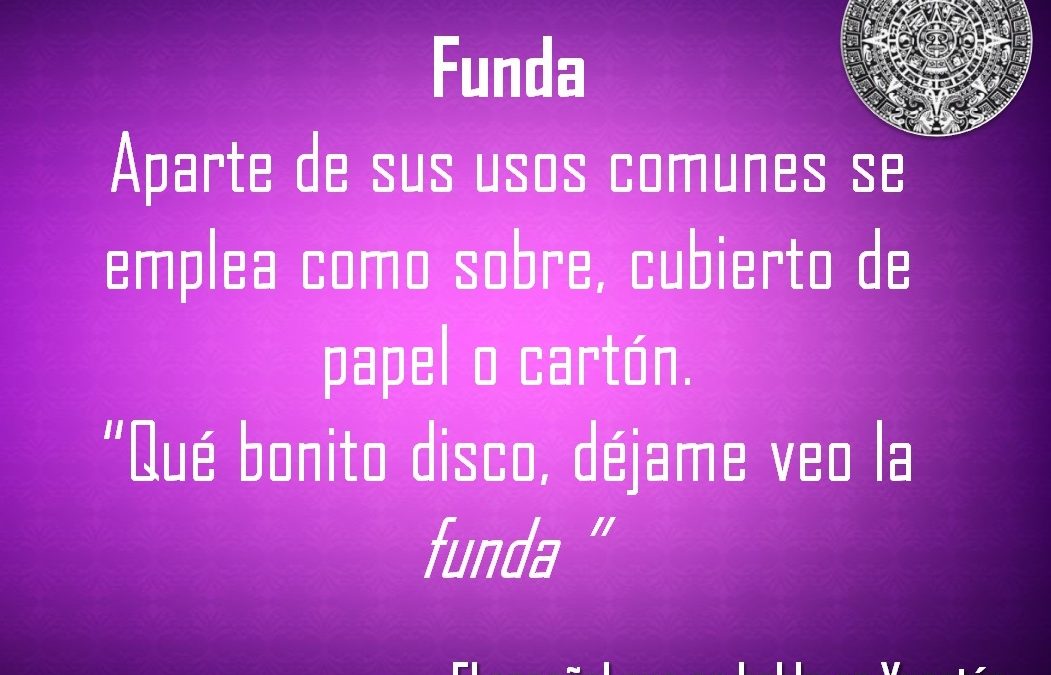 FUNDA: «QUÉ BONITO DISCO, DÉJAME VEO LA FUNDA»