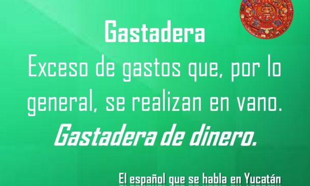GASTADERA: GASTADERA DE DINERO