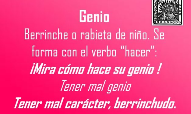 GENIO: ¡MIRA COMO HACE SU GENIO!