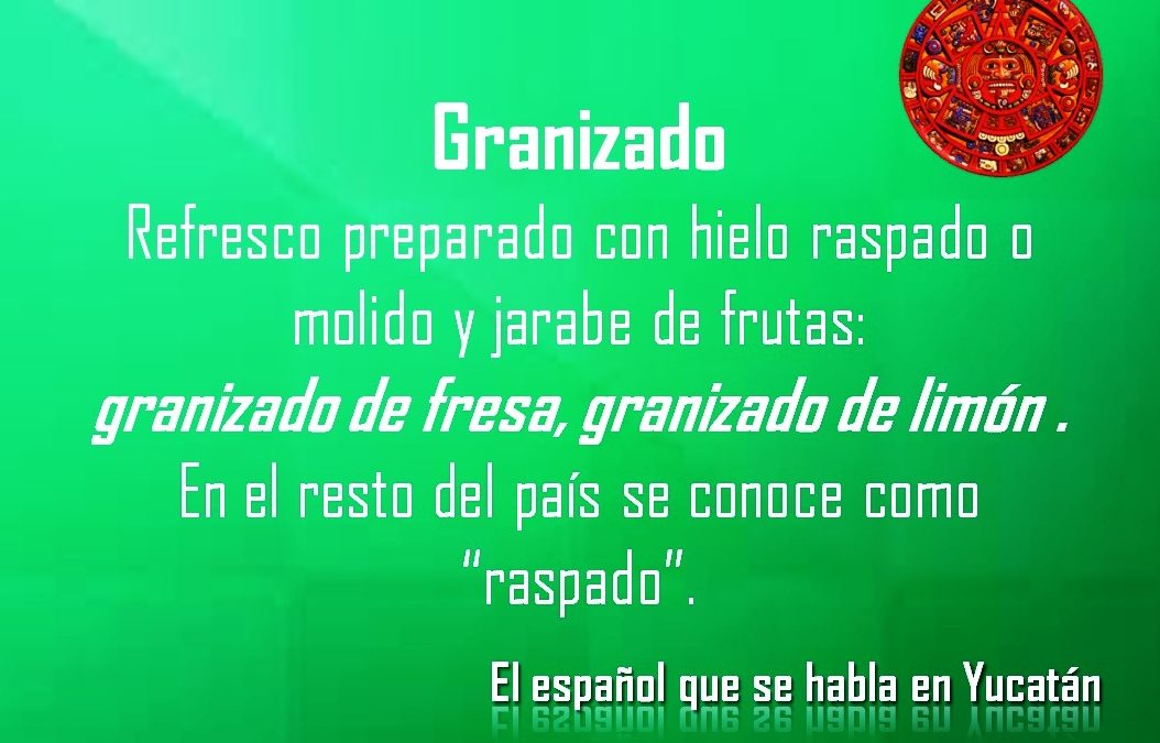 GRANIZADO: «GRANIZADO DE FRESA»
