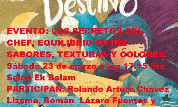 EVENTO FILEY 2019. LOS SECRETOS DEL CHEF, EQUILIBRIO ENTRE SABORES, TEXTURAS Y COLORES.