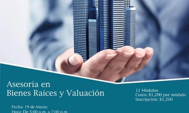 DIPLOMADO «ASESORÍA EN BIENES RAÍCES Y VALUACIÓN»