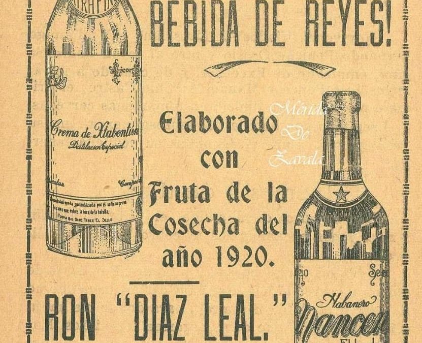 CANTINAS DE MÉRIDA, RON «DÍAZ LEAL»
