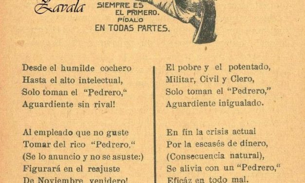 CANTINAS DE MÉRIDA, AGUARDIENTE AÑEJO «PEDRERO»