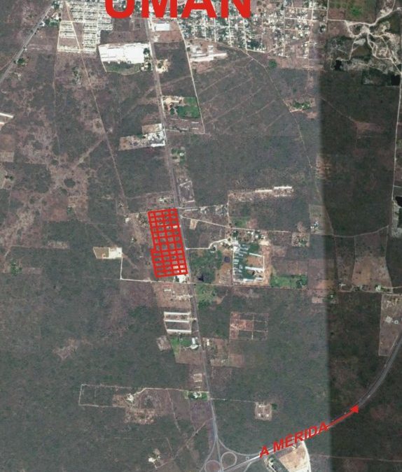 VENTA DE TERRENO SOBRE CARRETERA UMAN, YUCATAN