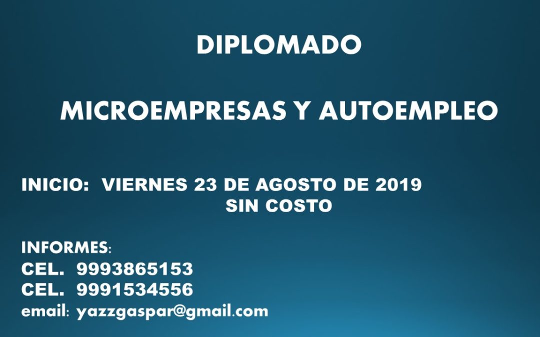 DIPLOMADO:  MICROEMPRESAS Y AUTOEMPLEO