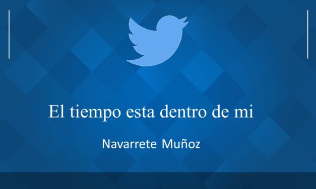 TUIT:  EL TIEMPO ESTA DENTRO DE MI
