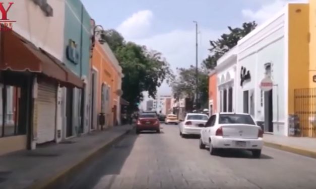 VIDEO: LA CALLE 60 DE MÉRIDA YUCATÁN