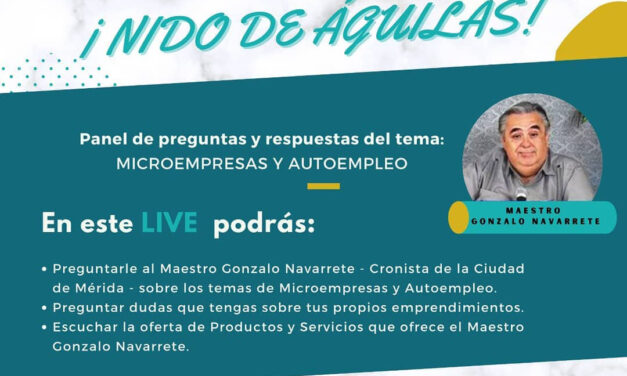 NIDO DE AGUILAS 1: GONZALO NAVARRETE – Microempresas y Autoempleo