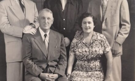 Los Goff…foto de 1945…el Pavo tenia 16 años