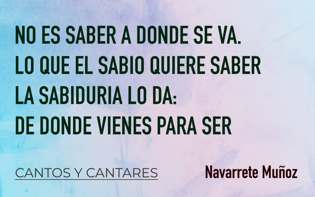 CANTOS Y CANTARES