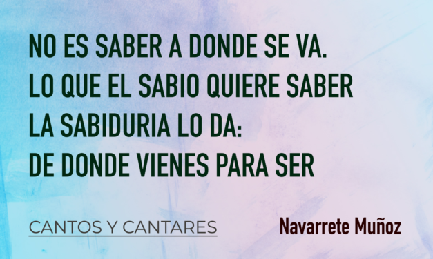 CANTOS Y CANTARES