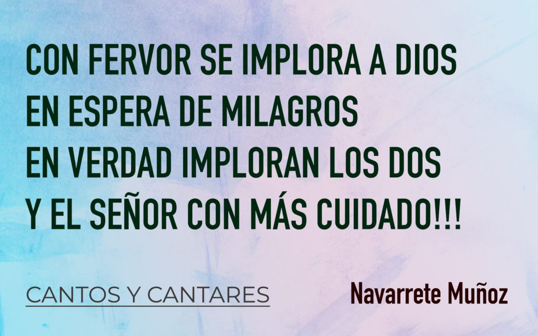 CANTOS Y CANTARES