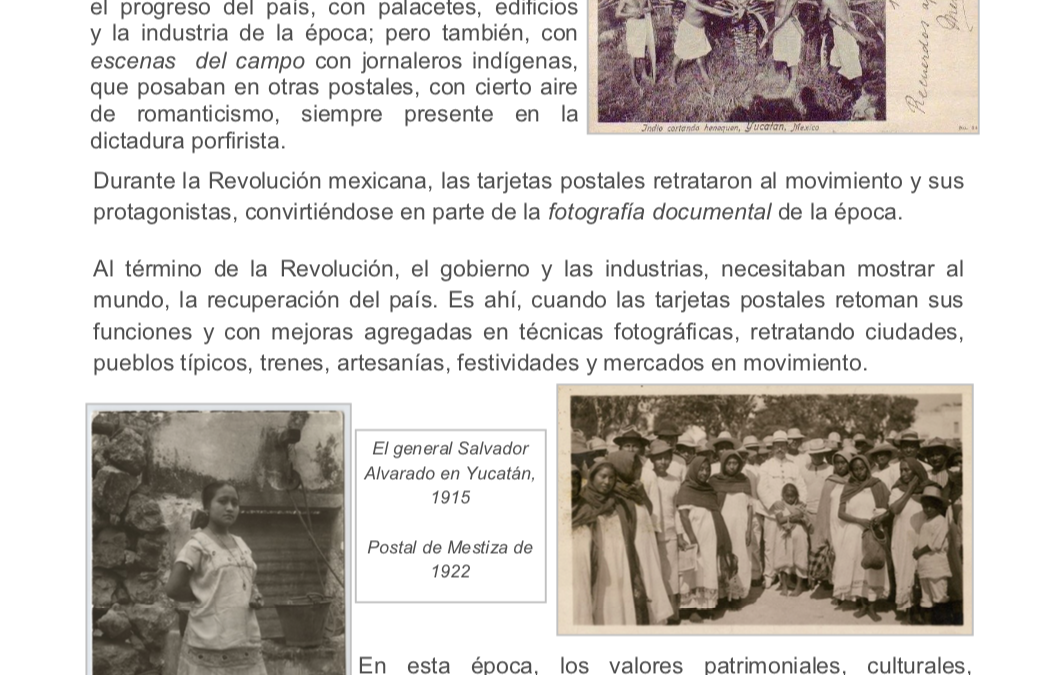 Tarjetas postales yucatecas y Mayaland