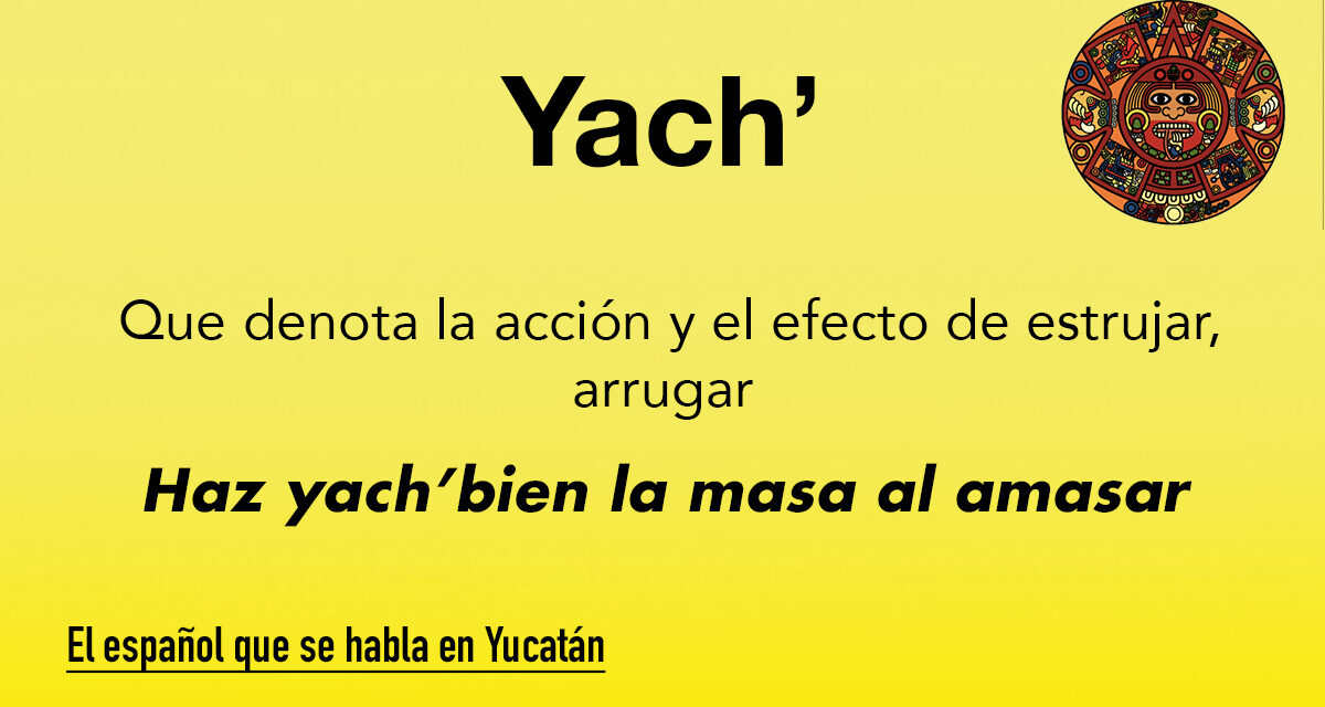 Yach: efecto de estrujar, arrugar