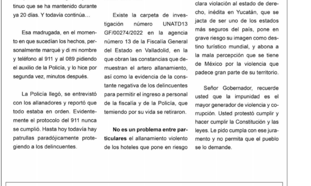 Carta Abierta