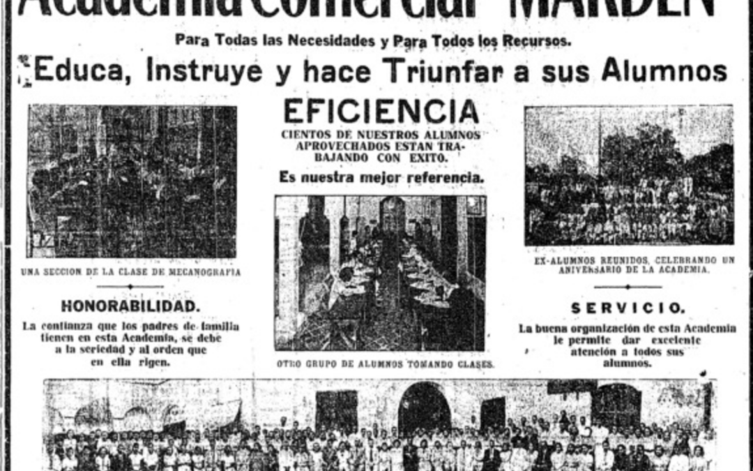 LAS ACADEMIAS COMERCIALES