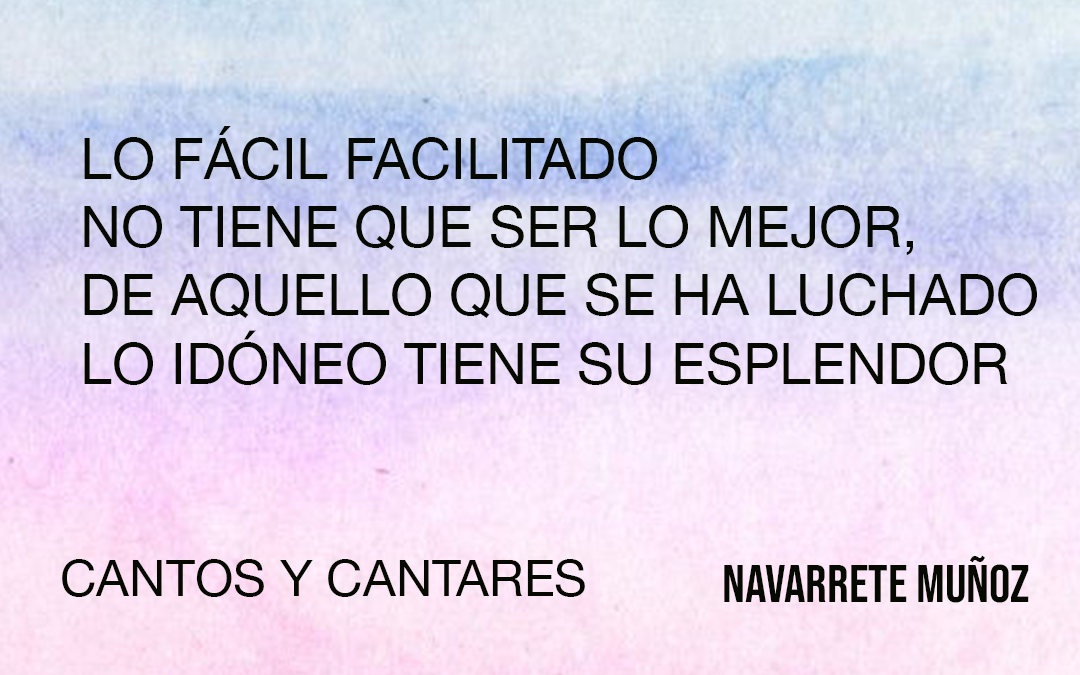 CANTOS Y CANTARES