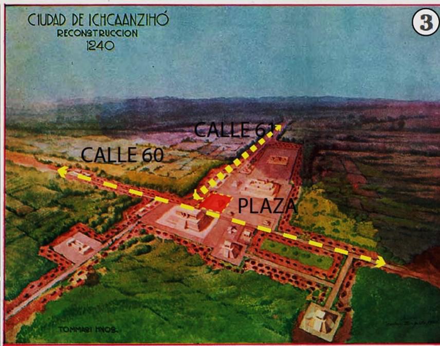 Plano de la Plaza Mayor en 1812