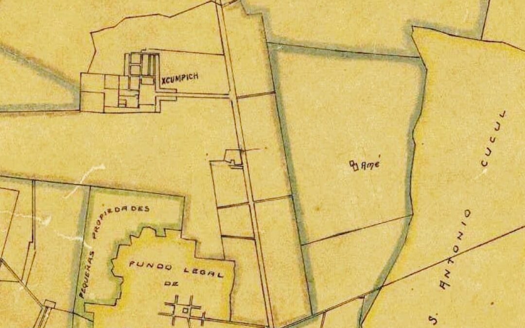 Plano Antiguo de Chuburna
