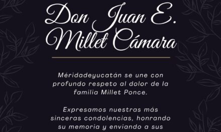 En Memoria de Don Juan E. Millet Cámara