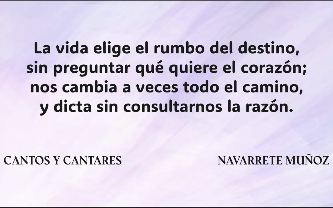 CANTOS Y CANTARES